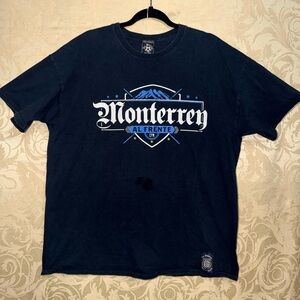 Monterrey Al Frente Navy Blue T-Shirt